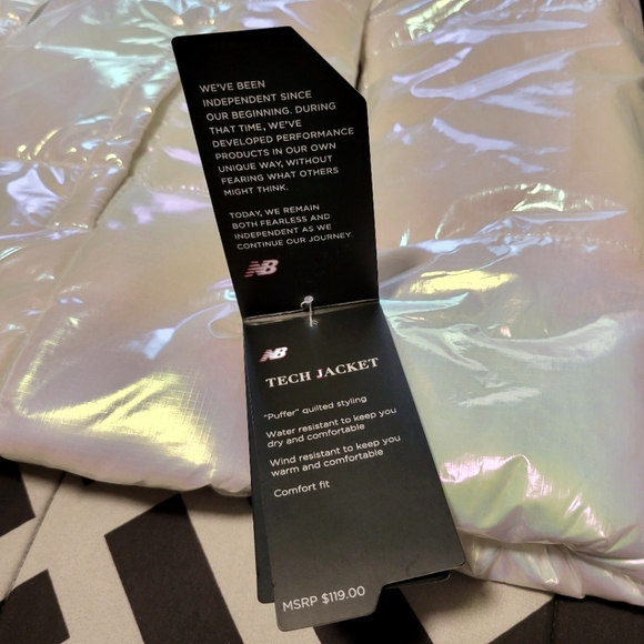 (M) Iridescent NewBalance Jacket - Picture 4 of 4